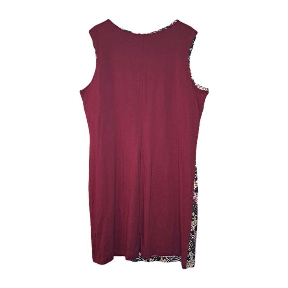 NEW Disney Parks Animal Kingdom Dress Red Side Authentic Size XXL - Picture 7 of 9